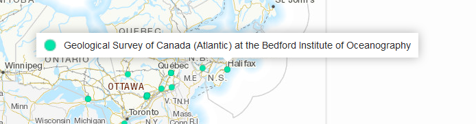 Hover maptip on a map feature